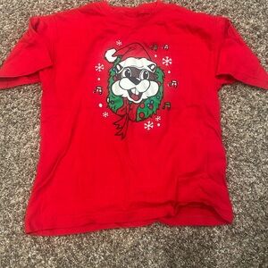 Disney Red Kids T-Shirt with Holiday Character
